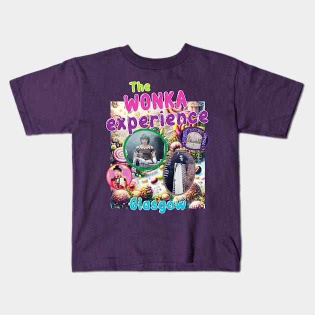 The Wonka Experience Kids T-Shirt by Sketchy